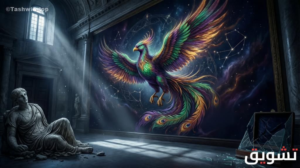 زمردة الهاوية: ليلة الظل الغامضة في متحف الفن القديم